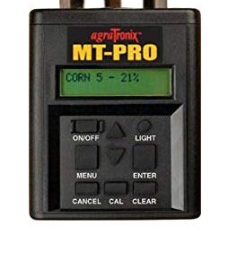 Agratronix MT-Pro Portable Moisture Tester for Grain with Digital Meter Readout, Grain Tester with Carry Case