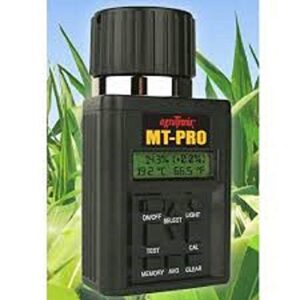 Agratronix MT-Pro Portable Moisture Tester for Grain with Digital Meter Readout, Grain Tester with Carry Case