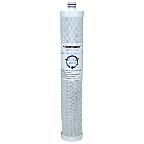 KleenWater KWAC-30 Compatible With Culligan AC-30, LC-50 and AC-50 Filters, Made in the USA Cartridge and Membrane, Set of 4