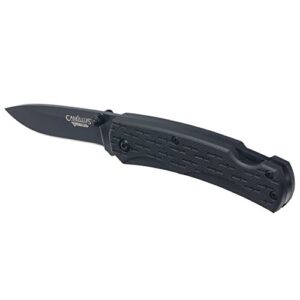 camillus camlite 6.25" folding knife tactical pocket knife, black (19200)