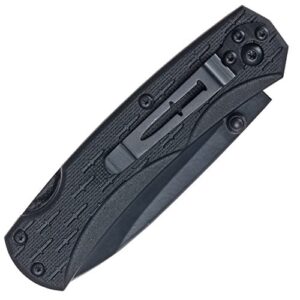 Camillus CamLite 6.25" Folding Knife Tactical Pocket Knife, Black (19200)