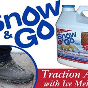 Oil Dri L93010 Snow & Go Traction Aid, 10 lb Jug