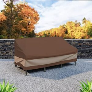 Duck Covers Ultimate Waterproof Patio Loveseat Cover, 79 Inch