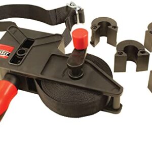 BESSEY VAS-23+2K, 23 ft Variable Angle Strap Clamp with 4 Clips