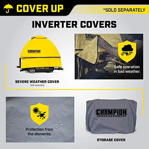 Champion Weather-Resistant Storage Cover for 3000-Watt or Higher Inverter Generators