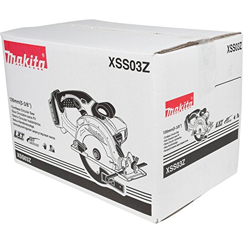 Makita XSS03Z 18V LXT Lithium-Ion Cordless 5-3/8-Inch Circular Trim Saw (Tool Only, No Battery)