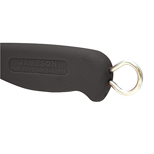 Jameson 32-70-C Hawkbill Cable Splicer Skinning Knife with Charcoal Handle