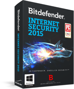 bitdefender internet security 2015 - up to 3 pcs, 1 year [download]