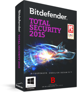 bitdefender total security 2015 - 1 pc, 1 year [download]