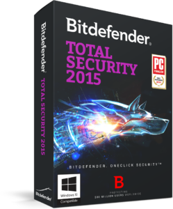 bitdefender total security 2015 - up to 3 pcs, 1 year [download]
