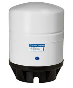 apec water systems tank-14 14 gallon pre-pressurized reverse osmosis water storage tank, white