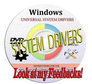 windows universal driver dvd for all pc makers - asus, alien, acer, dell, hp, compaq, lenevo, ibm, samsung, toshiba & more