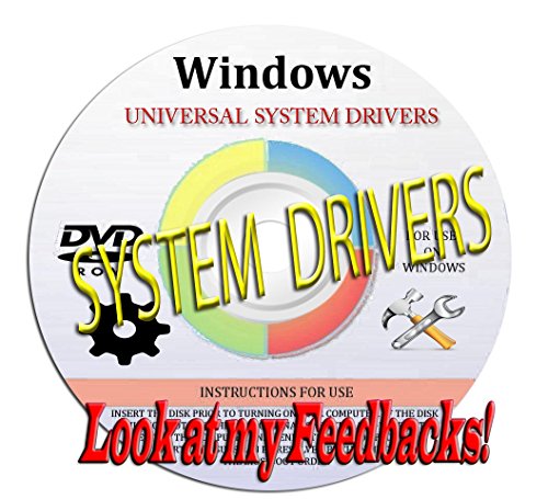 Windows Universal Driver DVD for all PC Makers - Asus, Alien, Acer, Dell, HP, Compaq, Lenevo, IBM, Samsung, Toshiba & More