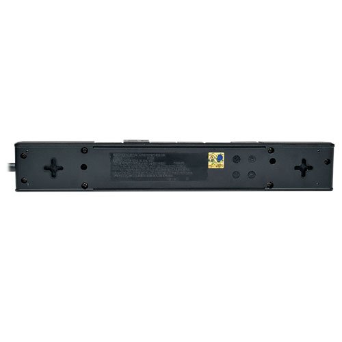 Tripp Lite 6 Rotatable Outlet Surge Protector Power Strip, 8ft Cord, Two USB, Black, $50,000 INSURANCE (TLP608RUSBB)
