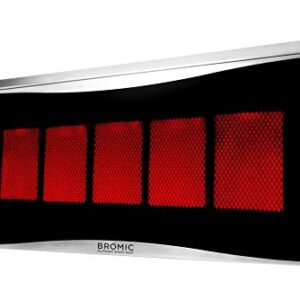 Bromic Heating BH0110003-1 Smart-Heat Platinum 500 Radiant Infrared Patio Heater, Natural Gas, 39800 BTU