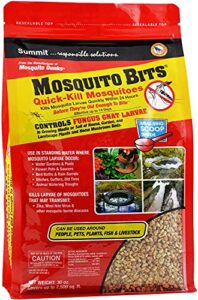 summit responsible solutions mosquito bits - quick kill, 60-ounce (2 pack)