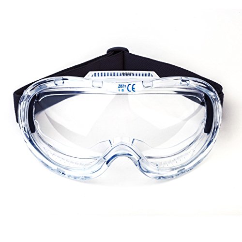 TR Industrial Anti-Fog Approved Wide-Vision Lab Safety Goggle, ANSI Z87.1 Approved