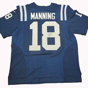 Peyton Manning Autographed Indianapolis Colts Jersey W/PROOF, Picture of Peyton Signing For Us, Denver Broncos, Indianapolis Colts, Super Bowl XLI, Super Bowl Champions, Tennessee Volunteers, Vols, Pro Bowl, Super Bowl XLVIII