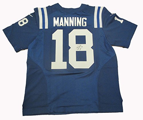 Peyton Manning Autographed Indianapolis Colts Jersey W/PROOF, Picture of Peyton Signing For Us, Denver Broncos, Indianapolis Colts, Super Bowl XLI, Super Bowl Champions, Tennessee Volunteers, Vols, Pro Bowl, Super Bowl XLVIII