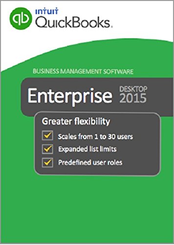 QuickBooks Enterprise 2015 Gold Edition, 10-User (1-year subscription)