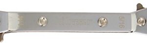 Hilmor 1839043 Offset Service Wrench, 1/4" x 3/16" Square, 3/8" x 5/16" Square - HVAC Ratchet Wrench