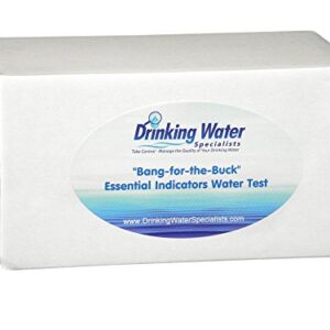 'Bang-for-The-Buck' Essential Indicators Water Test | Water Test Kit | Bacteria, Metals, Inorganics, Volatile Organic Compounds