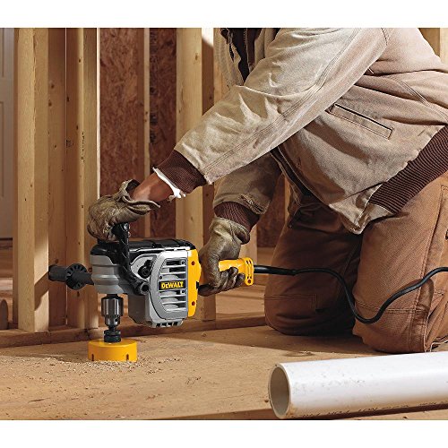 DEWALT Electric Drill, Stud & Joist with Clutch, 1/2-Inch, Variable Speed Reversible (DWD450)