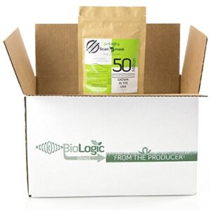 BioLogic Scanmask Beneficial Nematodes, Steinernema feltiae Sf Nematodes for Natural Insect Pest Control (50 Million)