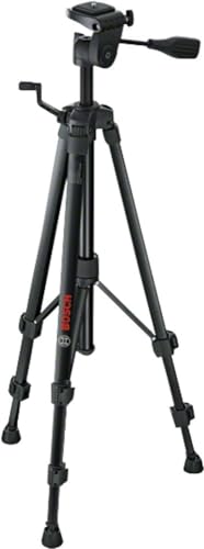 Bosch Professional Tripod for Lasers and Levels BT 150 (Height: 55-157 cm, Thread: 1/4")