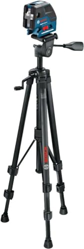 Bosch Professional Tripod for Lasers and Levels BT 150 (Height: 55-157 cm, Thread: 1/4")