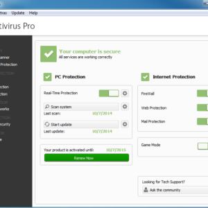 Avira Antivirus Pro - 1User (3 PC)/3Years [Online Code]