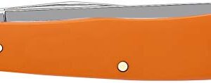 CASE XX WR Pocket Knife Orange Synthetic Trapper Item #80500 - (4254 SS) - Length Closed: 4 1/8 Inches