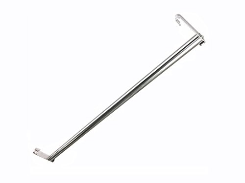 Nexel Coat Rack Rod Kit, 48"W, Chrome Finish