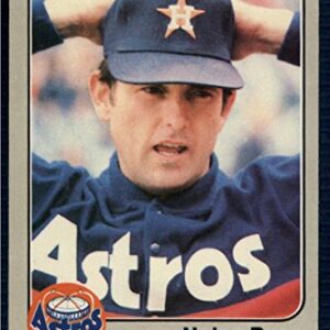 Baseball MLB 1983 Fleer #463 Nolan Ryan Astros