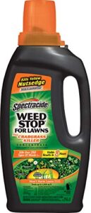 spectracide weed stop for lawns plus crabgrass killer concentrate, weed killer, 32 ounces