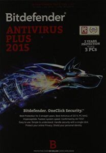 bitdefender antivirus plus value edition - 3 users, 2 year