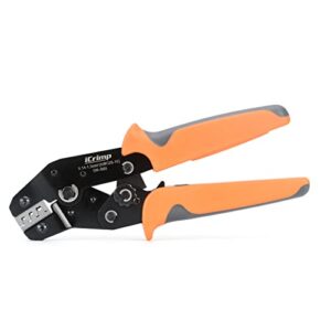 icrimp sn-48b pin crimping tools 3.96/4.8/5.08/6.3 mm 26-16awg crimper 0.14-1.5mm² for dupont & jst-sm molex connectors and terminals
