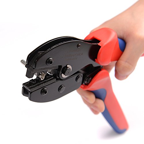 iCrimp Solar PV Cable Crimping Tool for IWS4 Solar Connectors, AWG14-10,2.5/4/6mm2, Solar Crimper