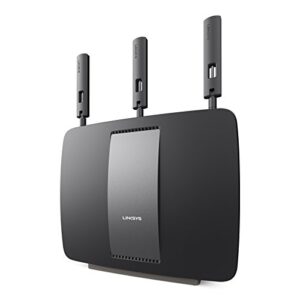 Linksys AC3200 Tri-Band Smart Wi-Fi Router with Gigabit and USB, Designed for Device-Heavy Homes, Smart Wi-Fi App Enabled to Control Your Network from Anywhere (EA9200)