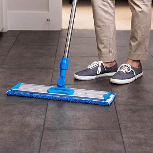 Microfiber Wholesale 20" Premium Microfiber Wet Mop Pad (2 Pack) | Refills for Professional Microfiber Mop Sold Before 10/19