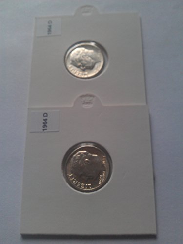 REEDERSONG 1964-D Roosevelt Dimes-2 Pack