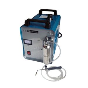 h160 75l/h polisher portable oxygen hydrogen water welder flame polishing machine 110v