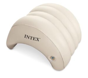 intex purespa headrest, cream