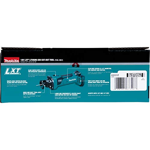 Makita XOC01Z 18V LXT® Lithium-Ion Cordless Cut-Out Tool, Tool Only