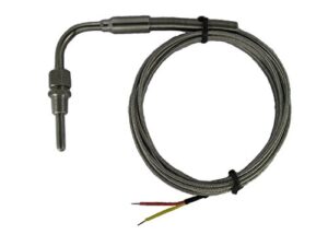 k type thermocouple temperature sensors for exhaust gas temperature (egt) with 1/8" npt adjustable compression fittings