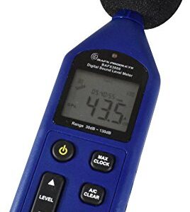 BAFX Products - Decibel Meter/Sound Pressure Level Reader (SPL) / 30-130dBA Range - 1 Year Warranty