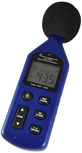 BAFX Products - Decibel Meter/Sound Pressure Level Reader (SPL) / 30-130dBA Range - 1 Year Warranty