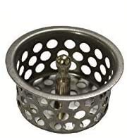 ez travel collection mini rv motorhome sink strainer (stainless steel)