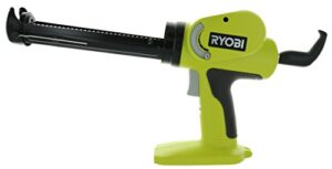 ryobi p310g 18v pistol grip variable discharge rate power caulk and adhesive gun (tool only, holds 10 ounce carriage)