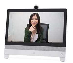 cisco dx80 cp-dx80-k9= 23-inch 1080p touchscreen desktop collaboration experience (video conferencing, voip phone, requires existing cisco ucm license, android os)